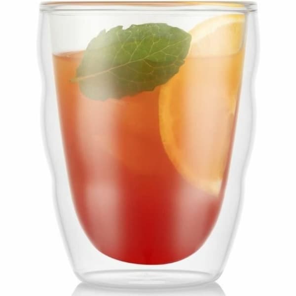 Glassæt Bodum 250 ml Gennemsigtig Borosilikatglas Glat 2 Dele (2 enheder)