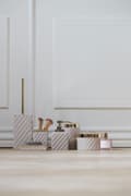 Miniatyrbild 3 av 4: FURNLUX DRICKSGLAS PORTIA BEIGE 6CM