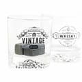 Miniatyrbild 2 av 5: Glasset DKD Home Decor Transparent Mörkgrå Glas Sten Loft 320 ml (6 antal)