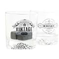 Miniatyrbild 1 av 5: Glasset DKD Home Decor Transparent Mörkgrå Glas Sten Loft 320 ml (6 antal)