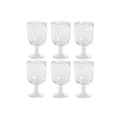 Miniatyrbild 1 av 3: Glasset Home ESPRIT Transparent Glas 300 ml 8 x 8 x 14 cm (6 antal)