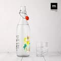 Miniatyrbild 9 av 11: Glasflaska La Mediterránea Glas 1 L (12 antal)