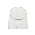 Miniatyrbild 4 av 4: Glasset Home ESPRIT Transparent Gyllene Glas 400 ml (6 antal)