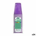 Miniatyrbillede 1 af 3: Sæt af genanvendelige kopper Algon Fuchsia 24 enheder 250 ml (25 Dele)