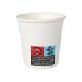 Miniatyrbillede 2 af 2: Glassæt Algon Pap Engangsanvendelse Hvid 36 Enheder 80 ml (50 Dele)