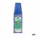 Miniatyrbillede 1 af 3: Sæt af genanvendelige kopper Algon Blå 24 enheder 250 ml (25 Dele)