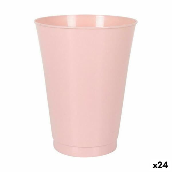 Glassæt Dem Multifarvet polypropylen 4 Dele 230 ml (24 enheder)