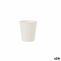 Miniatyrbillede 1 af 2: Glassæt Algon Engangsanvendelse Pap Hvid 20 Dele 120 ml (24 enheder)