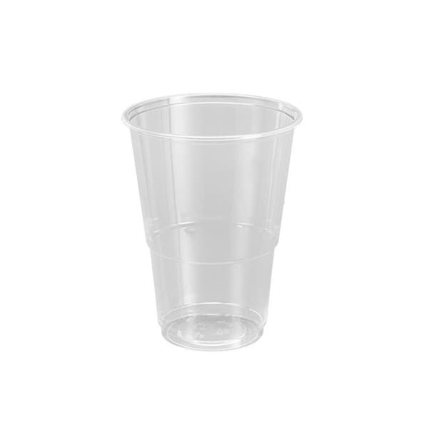Sæt af genanvendelige kopper Algon Plastik Gennemsigtig 50 Dele 330 ml (12 enheder)