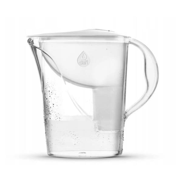 Kande Med Filter Dafi START Classic Hvid polypropylen 2,4 L