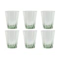 Miniatyrbillede 1 af 4: Glassæt Home ESPRIT Grøn Krystal 280 ml (6 enheder)