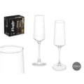 Miniatyrbillede 3 af 5: Champagneglas Vivalto REJ6323/BHZ6 Gennemsigtig Glas 250 ml (6 enheder)