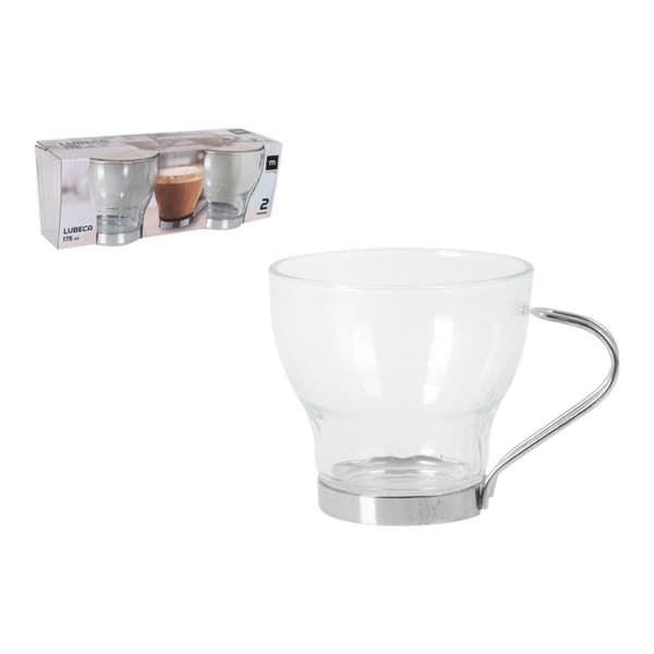 Glassæt Inde Lubeca 175 ml 2 Dele (36 Enheder)