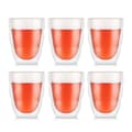 Miniatyrbilde 3 av 8: Sett med glass Bodum Gjennomsiktig (6 enheter)