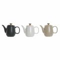 Miniatyrbillede 1 af 2: Tekande DKD Home Decor Hvid Beige Natur Mørkegrå Gummitræ Plastik Stentøj 1 L 23 x 12 x 16,5 cm (3 enheder)