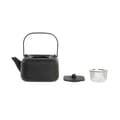 Miniatyrbillede 2 af 2: Tekande DKD Home Decor Sort Rustfrit stål Hvid 1,2 L (2 enheder)