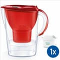 Miniatyrbild 1 av 2: Filtreringskanna Brita Marella Röd 2,4 L