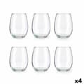Miniatyrbillede 1 af 5: Glassæt Pasabahce Amber Gennemsigtig Glas 350 ml (4 enheder)