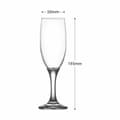 Miniatyrbild 4 av 5: Champagneglas Inde Misket Set 190 ml (4 antal)