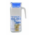Miniatyrbild 2 av 2: Kanna Borgonovo Igloo Transparent Glas Blå 1,2 L (6 antal)
