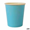 Pikkukuva 1 / 3: Lasisetti Algon Kertakäyttöinen Kartonki Sininen 20 Kappaletta 120 ml (24 osaa)