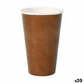 Miniatyrbillede 1 af 3: Glassæt Algon Engangsanvendelse Pap kraftpapir 10 Dele 350 ml (20 enheder)