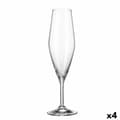 Pikkukuva 1 / 2: Samppanjalasi Bohemia Crystal Galaxia 210 ml champagne 6 Kappaletta (6 osaa) (4 osaa)