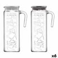 Pikkukuva 1 / 2: Kannu LAV Line Läpinäkyvä Kristalli (6 osaa) (1,2 L)