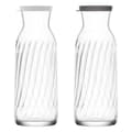 Miniatyrbillede 2 af 2: Glasflaske LAV 1,2 L Med låg (12 enheder)