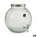 Miniatyrbillede 1 af 2: Drinksdispenser La Mediterránea Vandhane Glas 5 L (4 enheder)