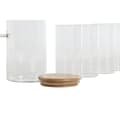 Miniatyrbild 2 av 4: Glasset Home ESPRIT Transparent Bambu Borosilikatglas 210 ml