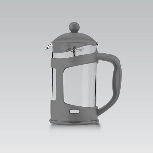 Tekanna Feel Maestro MR-1665-1000 Grå Rostfritt stål Borosilikatglas 1 L