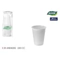 Miniatyrbild 2 av 3: Glasset Algon Vit 220 ml 25 Delar (24 antal)