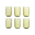 Miniatyrbild 1 av 4: Glasset Home ESPRIT Grön Glas Med relief 420 ml (6 antal)