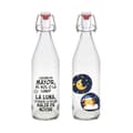 Miniatyrbillede 4 af 11: Glasflaske La Mediterránea Glas 1 L (12 enheder)