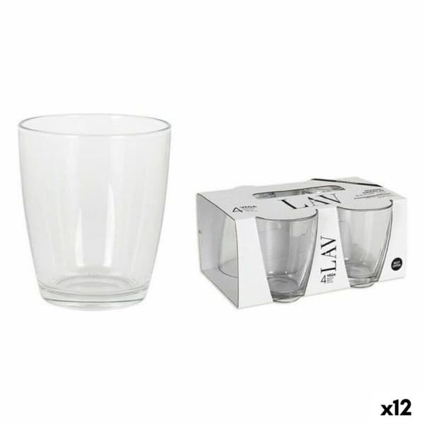 Glassæt LAV 65357 340 ml 4 Dele (4 enheder) (12 enheder)