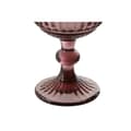 Miniatyrbillede 3 af 4: Sæt med glas Home ESPRIT Pink Krystal 380 ml (6 enheder)