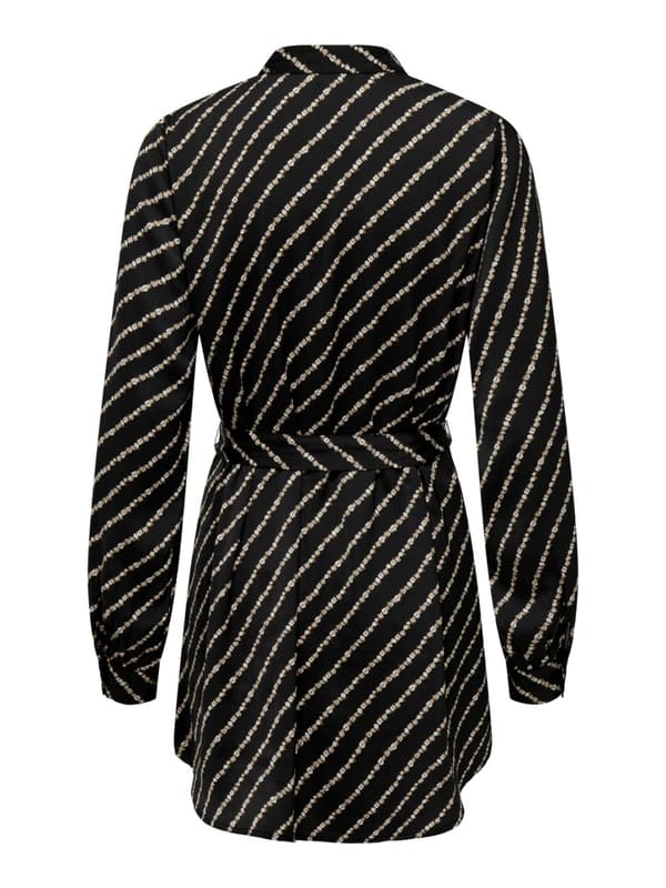 Only - onlThalia V-neck Tunic Flower Stripe Print