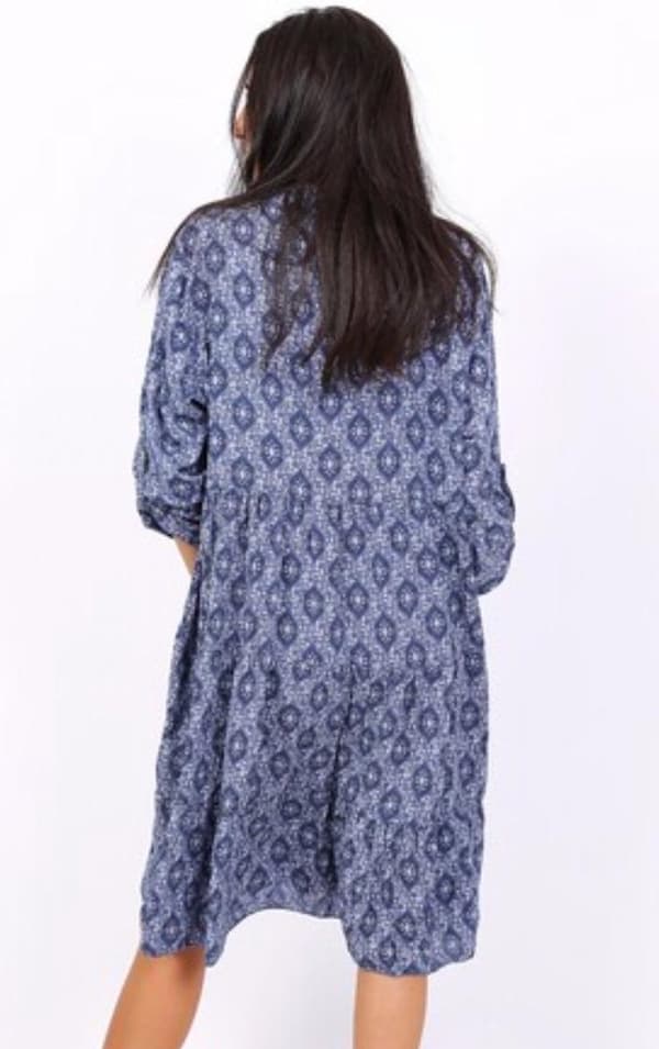 Chana - Tunika CH111 Geometriskt print