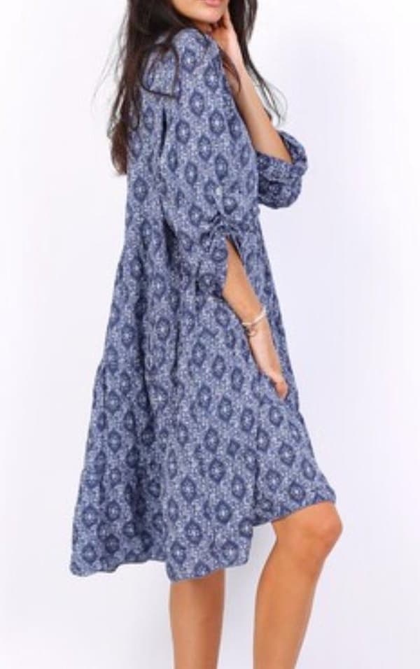 Chana - Tunika CH111 Geometriskt print