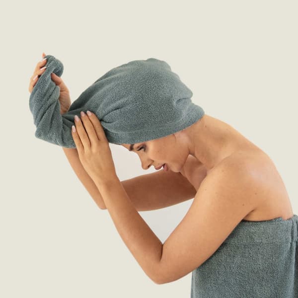 Turban Sauna 70x31 grå