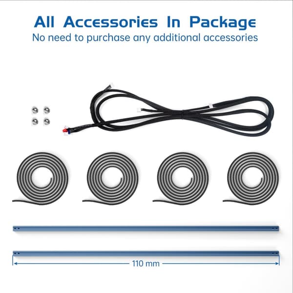 Gravering Område Udvidelses Kit, Hurtig Samling, Fuld Metal
