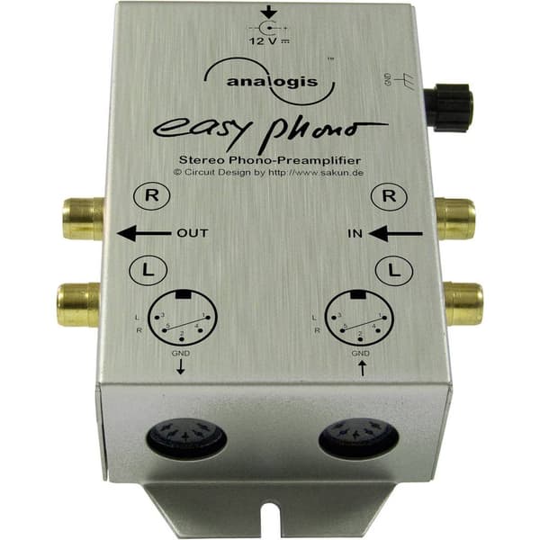 Analogis Easy Phono Phono-förförstärkare
