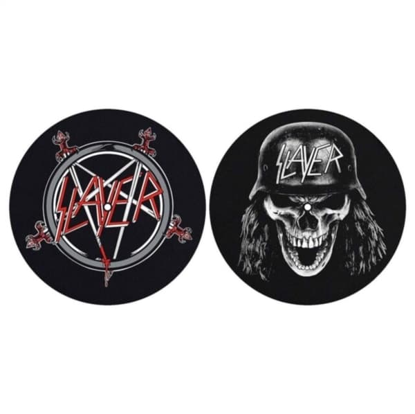 Turntable slipmat: Slayer