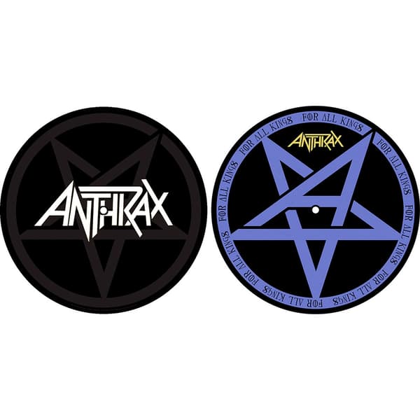 Anthrax Turntable Slipmat Set: Pentathrax / For All Kings (Retail Pack)