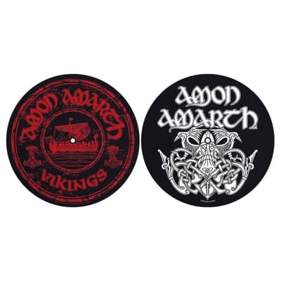 Turntable slipmat: Amon Amarth