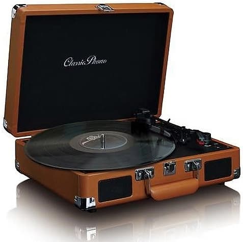Lenco Retro vinylspelare porta