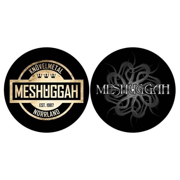 Meshuggah Turntable Slipmat Set: Crest/Spine (Retail Pack)