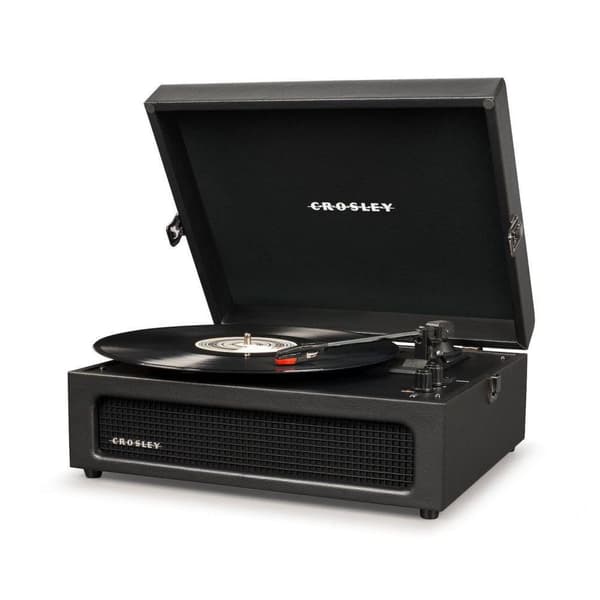 Crosley Voyager Pladespiller Tovejs Bluetooth - Sort