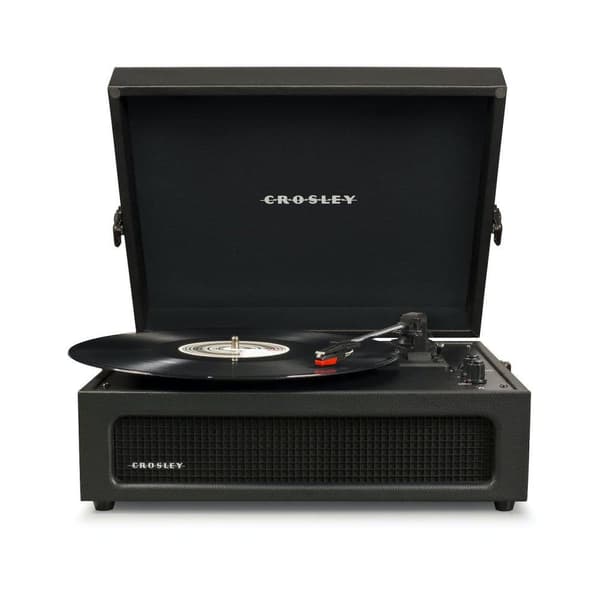 Crosley Voyager Pladespiller Tovejs Bluetooth - Sort